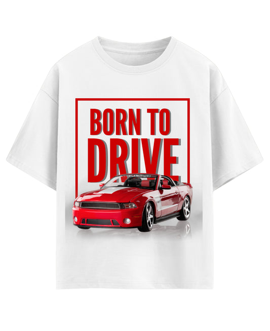 White Oversized T-shirt Front Design