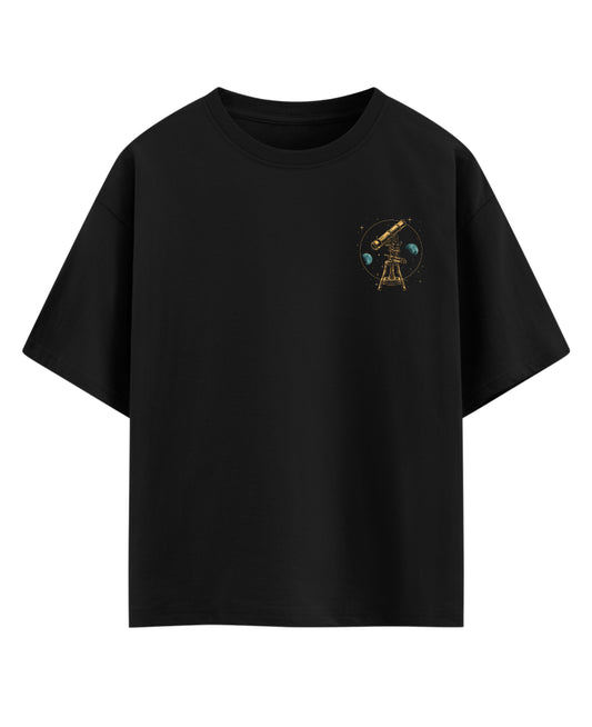 Black Oversized T-shirt Front Design