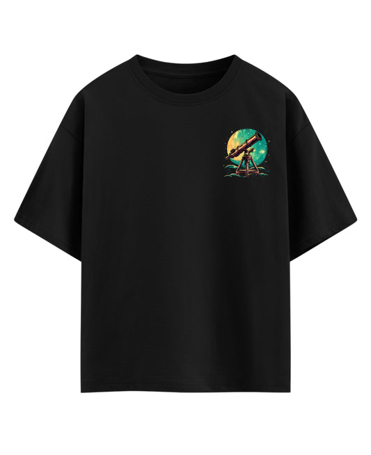 Black Oversized T-shirt Front Design